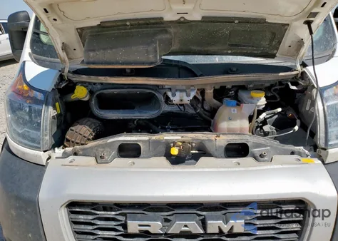 2022 Ram Promaster 2500 2500 High z USA, uszkodzony, nr VIN 3C6LRVCG8NE121695